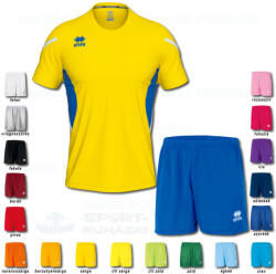 ERREA CURTIS & NEW SKIN SET futball mez + nadrág SZETT - sárga-azúrkék-fehér