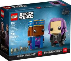 LEGO® BrickHeadz - Harry Potter™ - Kingsley Shacklebolt és Nymphadora Tonks (40618)