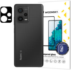 Wozinsky 9H edzett védőüveg kamerára Xiaomi Redmi Note 12 Pro+ telefonhoz - Fekete