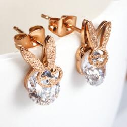 Rabbits Fülbevaló-Arany