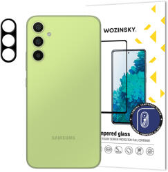 Wozinsky 9H edzett védőüveg kamerára Samsung Galaxy A34 telefonhoz - Fekete