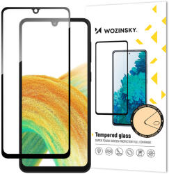 Wozinsky edzett védőüveg a Samsung Galaxy A34 telefonhoz - Fekete