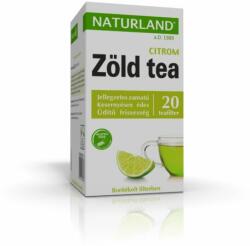 Naturland Zöld tea citrom 20x1, 5 g