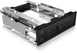 RaidSonic Rack Icy Box 3, 5" SATA/SAS in 1x5, 25" IB-166SSK-B (b) (IB-166SSK-B)