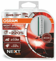 OSRAM XENARC NIGHT BREAKER LASER D4S 35W 2x (66440XNN-HCB)