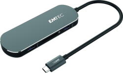 EMTEC Docking Station USB-C ECHUBT650C - USB-C, HDMI, Gri (ECHUBT650C) - pcone