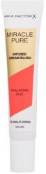 MAX Factor Miracle Pure Infused Cream Blush fard de obraz 15 ml pentru femei 02 Sunlit Coral