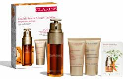 Clarins Double Serum & Nutri-Lumière Collection set cadou (împotriva îmbătrânirii pielii)