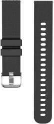 Eternico Essential with Metal Buckle Universal Quick Release 24mm - Solid Black (AET-QR24EMB-SoBl)
