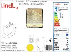 Lindby Aplică LED QUENTIN LED/5W/230V Lindby (LW0185)