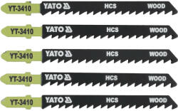 YATO YT-3410 Dekopírfűrészlap T6TPI 100/75 mm HCS (5 db/cs) (YT-3410)