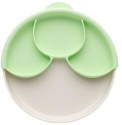 Miniware - Osztott tányér Healthy Meal Vanillia/Key Lime