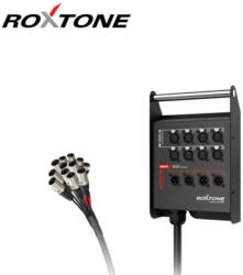 Roxtone STBN0804L10 Professzionális Stage box / Csoportkábel (8 + 4 csatorna, 10 m kábel)