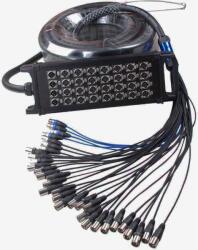 Thunder Audio Thunder Germany SB284K30 Alumínium Stage box / Csoportkábel 32 (28 +4 db csatlakozó, 30 m kábel)