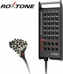 Roxtone STBN2408L50 Professzionális Stage box / Csoportkábel (24 + 8 csatorna, 50 m kábel)