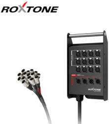Roxtone STBN1204L30 Professzionális Stage box / Csoportkábel (12 + 4 csatorna, 30 m kábel)