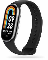 Szilikon Okosóra Szíj Xiaomi Mi Band 8 / 9 / Nfc Heyband Icon Fekete