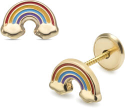 Lisa szivárvány gyerek fülbevaló - JTAG-0695 (JTAG-0695)