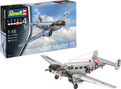 Revell Beechcraft Model 18 1: 48 makett repülő (03811) (03811)