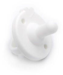  Mimijo szilikon rágcsacumi 0+hó - Fehér - babyshopkaposvar