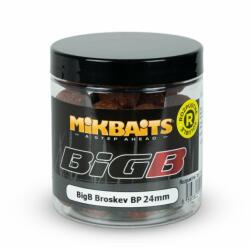 Mikbaits LEGENDs BIGB - ŐSZIBARACK-FEKETE BORS - BROSKEV-BLACK PEPPER - OLDÓDÓ BOJLI 250 ml 24 mm