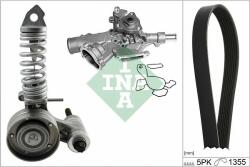 Schaeffler INA Pompa apa + Set curea transmisie cu caneluri Schaeffler INA 529 0297 30 (529 0297 30)