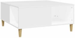 vidaXL fehér szerelt fa dohányzóasztal 80x80x36, 5 cm 821092