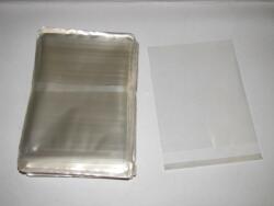 Ragasztócsíkos celofán tasak jellegű BOPP tasak - 12x16+2cm zacskó