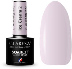 Claresa Ice Cream 2 hibrid körömlakk - 5 g