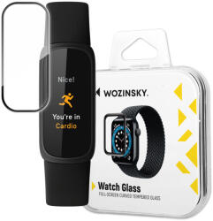 WOZINSKY Google Fitbit Inspire 3 Wozinsky Hibrid kijelzővédő üvegfólia fekete