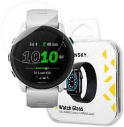 WOZINSKY Garmin Forerunner 745 Wozinsky Hibrid kijelzővédő üvegfólia fekete