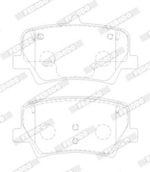 FERODO set placute frana, frana disc FERODO PREMIER ECO FRICTION FDB5157 (FDB5157)