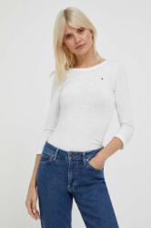 Tommy Hilfiger pamut hosszúujjú bézs - bézs L