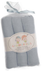 Gamberritos - textilpelenka 80x80cm - 3db szürke 9679