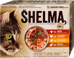 Partner in Pet Food Shelma beef/turkey/chicken/duck 12x85 g