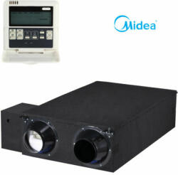 Midea HRV-D1000(B)-KJR-27B/E hővisszanyerős szellőztető (standard távszabályzóval, kábellel) (HRV-D1000(B)-KJR-27B/E)