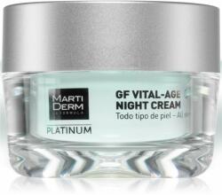 MartiDerm Platinum GF Vital-Age crema de noapte intensiva 50 ml