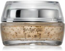 Symbiosis 24k Gold Pearls ser facial cu efect iluminator cu acid hialuronic 50 ml