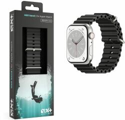 NEXT ONE Apple Watch 4/5/6/7/8/9/SE (38/40/41mm) Next One H2O óraszíj fekete