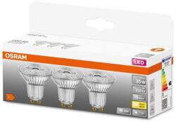 OSRAM SZETT 3x LED Izzó PAR16 GU10/2, 6W/230V 2700K - Osram 4058075452497 (P227231)