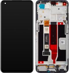 Realme Piese si componente Display cu Touchscreen Realme 8 5G, cu Rama, Negru, Service Pack 4906662 (4906662)