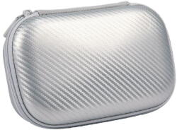 ZIPIT Penar Penar cu fermoar ZIPIT Carbon Storage Box cu buzunar interior- Silver (ZP-375878) - vexio Penar