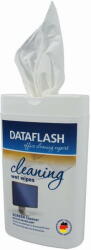 Data flash Servetele umede mici pentru curatare monitoare TFT/LCD/notebook, 100/tub, DATA FLASH (DF-1522) - vexio