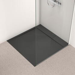 Ideal Standard Cadita de dus patrata Ideal Standard i. life Ultra Flat S negru intens 100x100 cm (T5234FV) - neakaisa