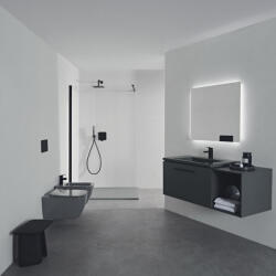 Ideal Standard Cadita de dus dreptunghiulara Ideal Standard i. life Ultra Flat S gri asfaltic 120x90 cm (T5221FS) - neakaisa