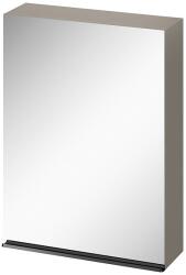Cersanit Virgo 60 tükrös szekrény, szürke tölgy, fekete fogantyúval S522-016 (S522-016)