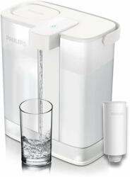 Philips Filtrare - Recipient filtrare apă, volum 3 l, Micro X-Clean, alb AWP2980WH/58 (AWP2980WH/58) Cana filtru de apa