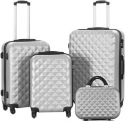 Timeless Tools Set valiza de calatorie cu geanta cosmetica, in mai multe culori-gri (HOP1001471-5) Valiza