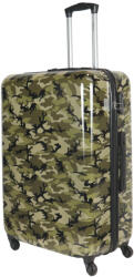 Benzi Army zöld terepmintás 4 kerekű nagy bőrönd (BZ5494-L-zold)