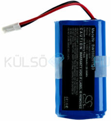 VHBW Akkumulátor Ecovacs ICR18650 3S1P (white plug) - 2600mAh, 11.1V, Li-ion (WB-888201533)